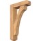 Ekena Millwork Legacy Craftsman Smooth Bracket w/ Offset Brace, Western Red Cedar, 5 1/2"W x 20"D x 32"H BKT0604X20X32LEC04SWR - alternate 1
